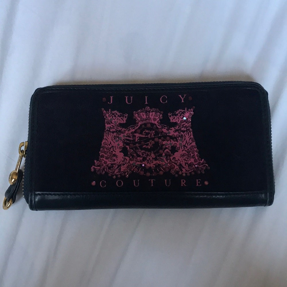 Juicy Couture Navy & Pink Wallet